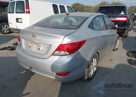 2014 Hyundai Accent Gls из США, поврежденный, VIN KMHCU4AE6EU728422